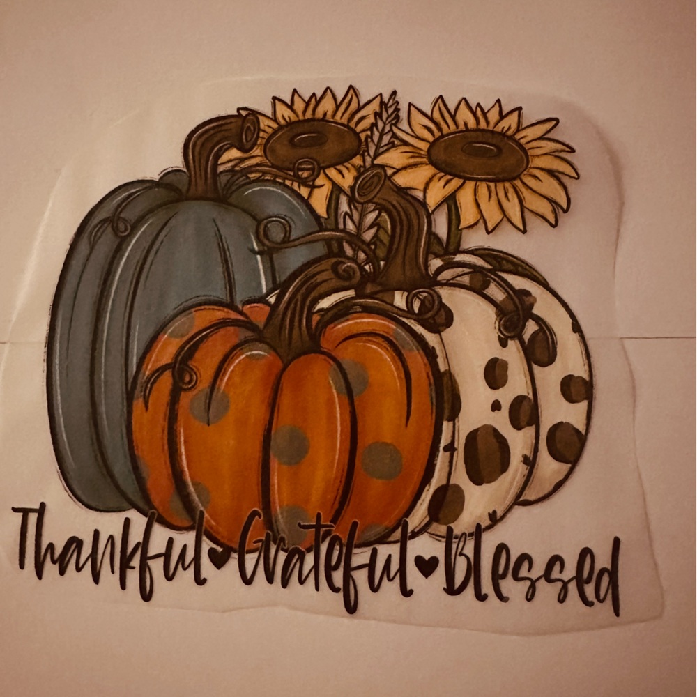 Pumpkin and Sunflower Graphic Art